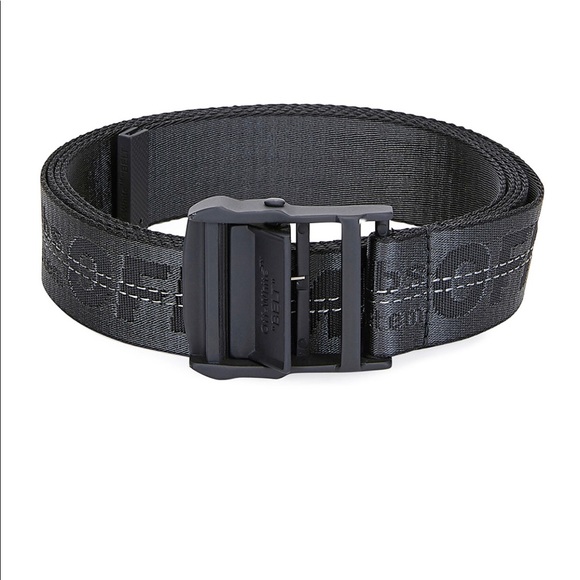 Off-White Other - Off-White Industrial Black logo men belt N…